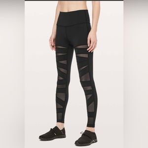 Lululemon Black Bandage Tech Cut Out Wunder Unders